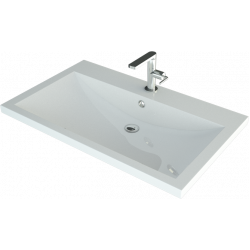 Умывальник Madera Alice 80x48 белый глянец