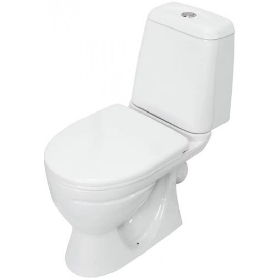 Унитаз напольный Sanita Идеал 33,5x61 белый с сиденьем SoftClose Унитаз напольный Sanita Идеал 33,5x61 белый с сиденьем SoftClose