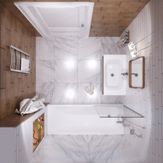 Ванна акриловая 1ACReal (Тритон) Гамма 130x70 белая