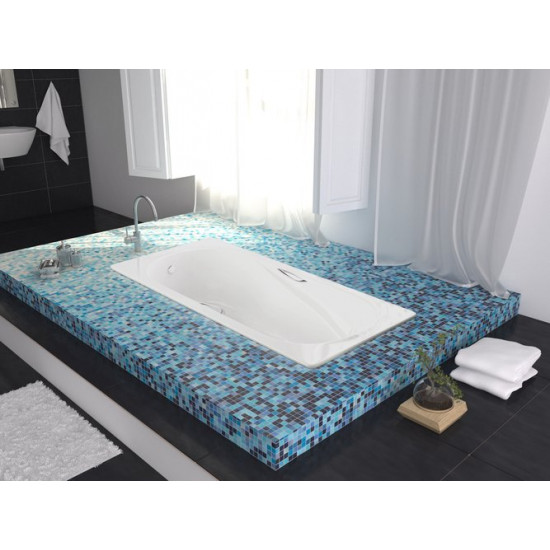 Ванна чугунная BLB / SANITANA America 170x80 (с отверстиями для ручек) Ванна чугунная BLB / SANITANA America 170x80 (с отверстиями для ручек)