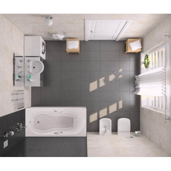 Ванна чугунная BLB / SANITANA America 170x80 (с отверстиями для ручек) Ванна чугунная BLB / SANITANA America 170x80 (с отверстиями для ручек)