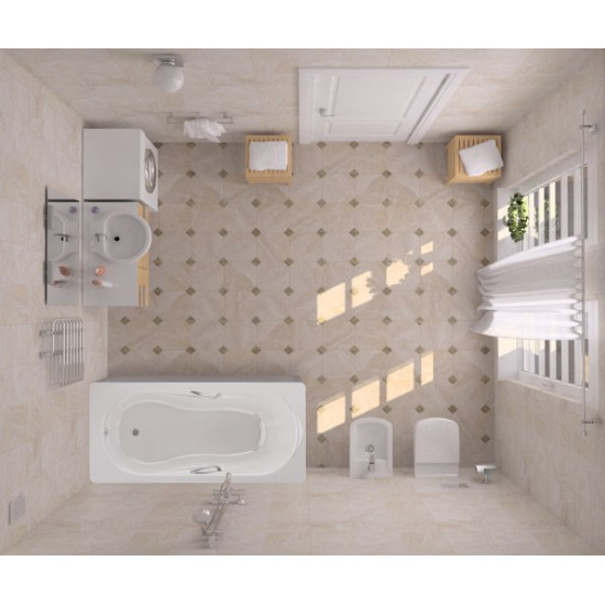 Ванна чугунная BLB / SANITANA America 170x80 (с отверстиями для ручек) Ванна чугунная BLB / SANITANA America 170x80 (с отверстиями для ручек)