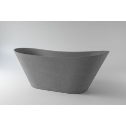 Ванна каменная Holbi Afina 161x66 NC бетон