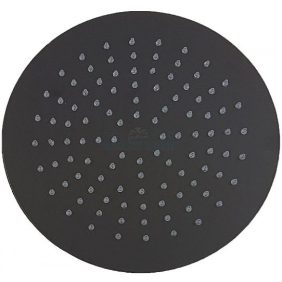 Верхний душ Paffoni Light ZSOF074NO (черный матовый)