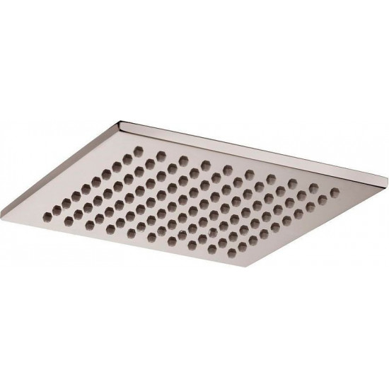 Верхний душ с держателем Paffoni Syncro ZSOF075ST сталь