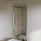 Зеркало Terminus Aura 117x62 с подсветкой, серый