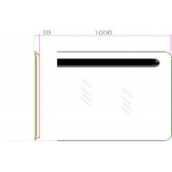 Зеркало Аква-Родос Гамма 100