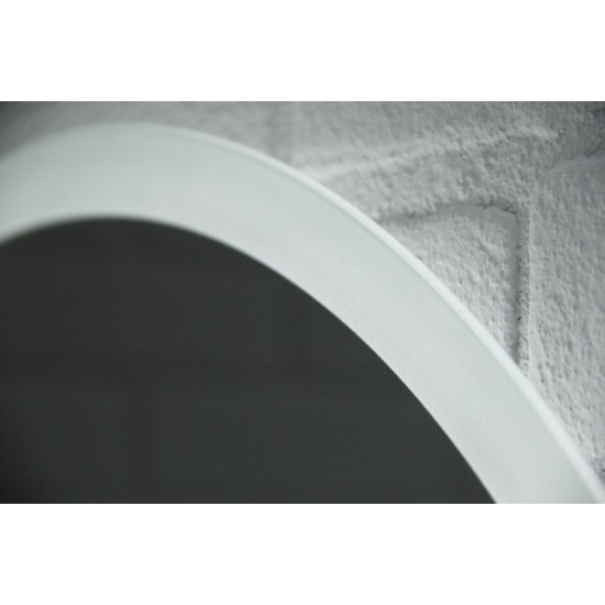 Зеркало Домино Moon 72 White, с подсветкой и подогревом