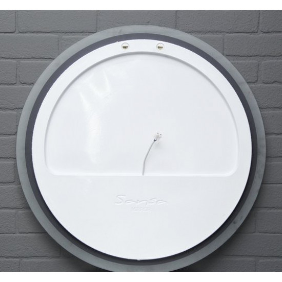 Зеркало Домино Moon 72 White, с подсветкой и подогревом