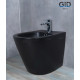 Биде напольное GID BDN-30BM 35,5x53 черный матовый