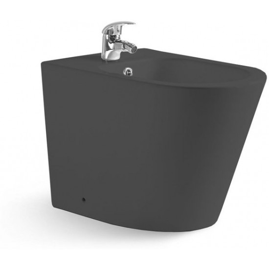 Биде напольное GID BDN-30BM 35,5x53 черный матовый