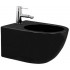 Биде подвесное Rea Carlo Mini Black Matt REA-C9901 49x36,5 черное матовое