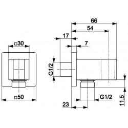 Держатель для душа Armatura 845-051-81 черный Держатель для душа Armatura 845-051-81 черный