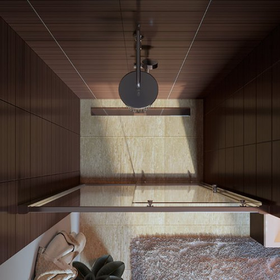 Душевая дверь GuteWetter Guwer GK-662D 100 (хром)