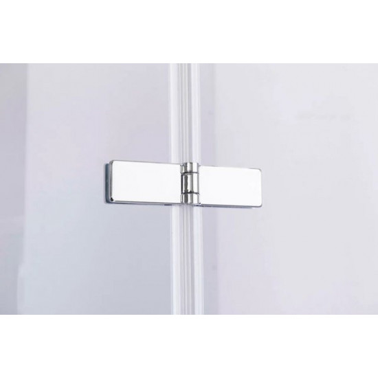 Душевая дверь Pelican SSW01785 85x195 стекла прозрачные, профиль хром