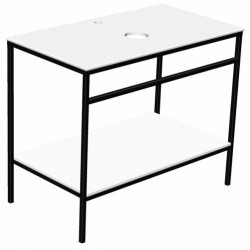 Консоль напольная Radostone Laura 90x49 черная