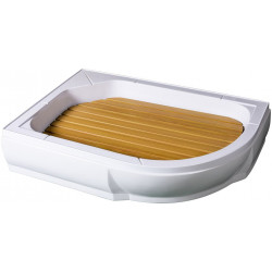 Настил в душевой поддон River NPR 100/80/26 L асимметричный