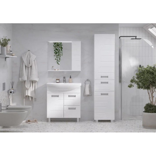 Пенал напольный Volna Joli 40 белый