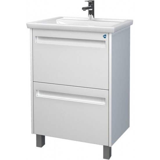 Тумба под умывальник АВН 60 Turin 64.01 белая