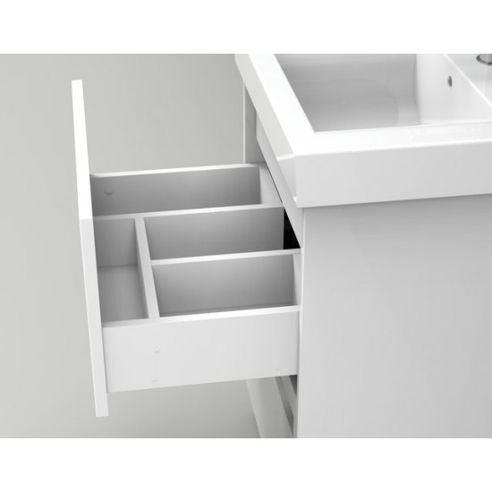 Тумба под умывальник АВН 60 Turin 64.01 белая