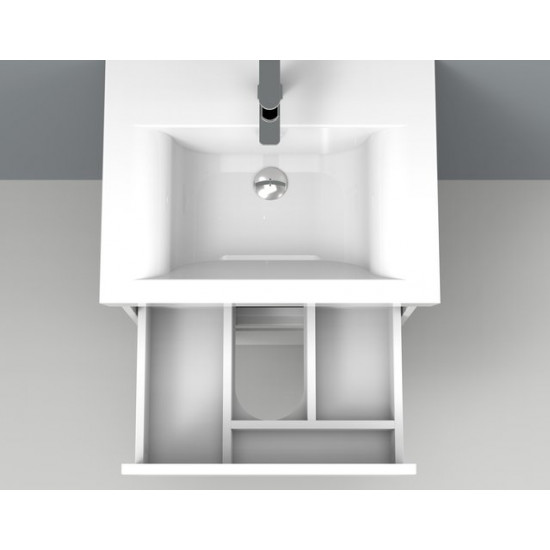 Тумба под умывальник АВН 60 Turin 64.01 белая