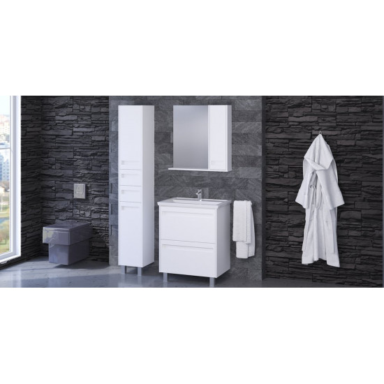 Тумба под умывальник АВН 60 Turin 64.01 белая