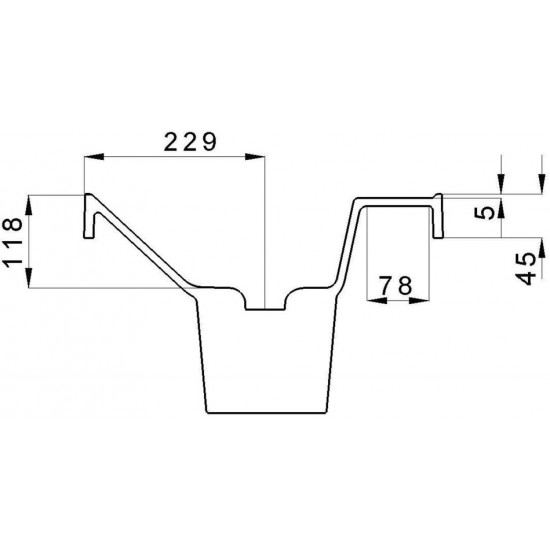 Умывальник Madera Classica 120 120x45