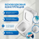 Унитаз-компакт Amore di Mare Tronto Bidet N900-X 36,5x65 с функцией биде, сиденье Duroplast, микролифт, белый