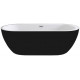 Ванна акриловая Black&White Black Swan SB105 Black 170x80 белый глянец/черный