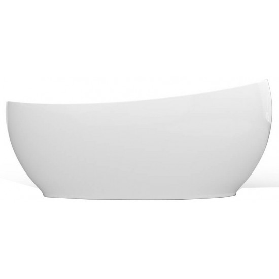 Ванна акриловая Black&White Swan SB225 170x90 белый глянец