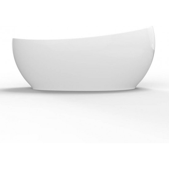 Ванна акриловая Black&White Swan SB225 170x90 белый глянец