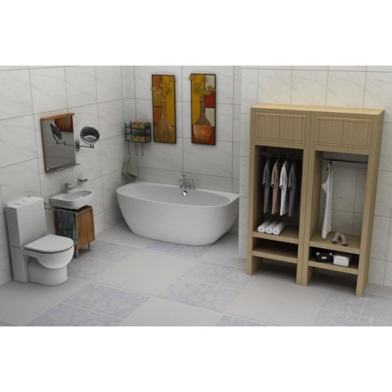 Ванна акриловая Vagnerplast BENIN 170x80