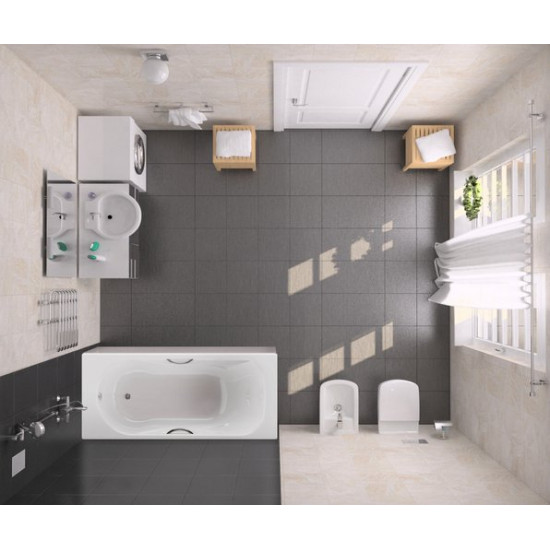 Ванна чугунная BLB / SANITANA Asia 170x75 (с отверстиями под ручки) Ванна чугунная BLB / SANITANA Asia 170x75 (с отверстиями под ручки)