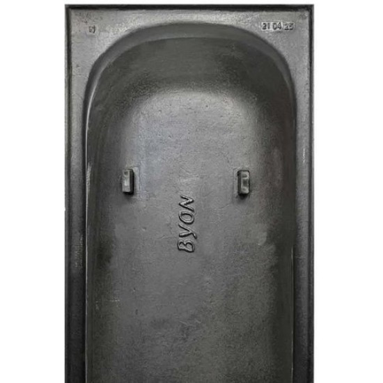 Ванна чугунная BYON B15 170x75 с ручками и ножками