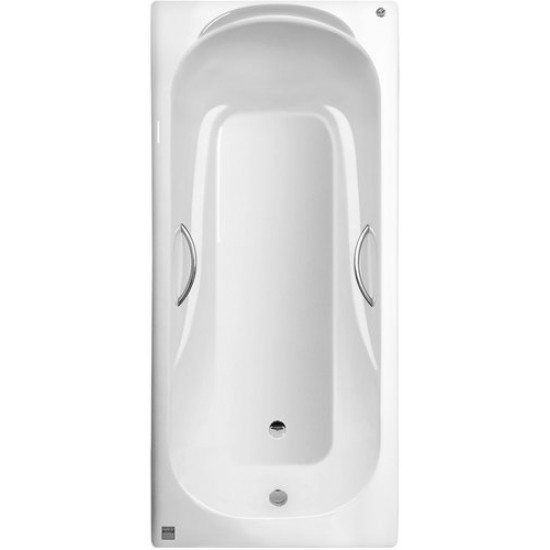 Ванна чугунная Byon Christa 180x80 с ручками и ножками белая