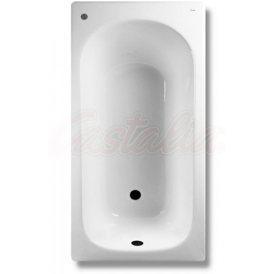 Ванна чугунная Castalia 140x70 с ножками