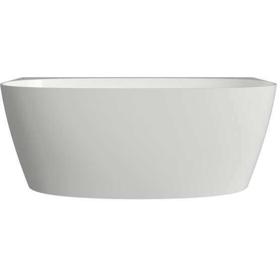 Ванна из литьевого мрамора Aquastone AQS 13 155x80 белый матовый