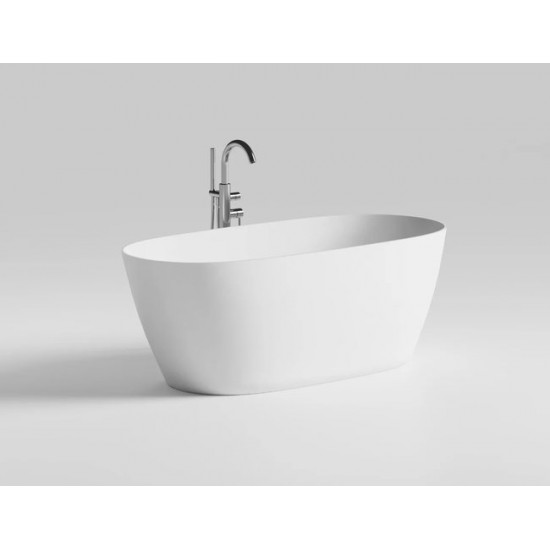 Ванна из литьевого мрамора UMY-Home UMY NOA 170x80 U-Coat белый глянец