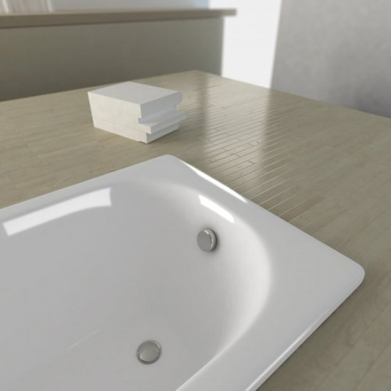 Ванна стальная Smavit Cassia Titanium 140x70 белая