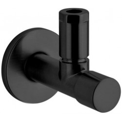 Вентиль угловой Paffoni Light ZACC204NO черный матовый