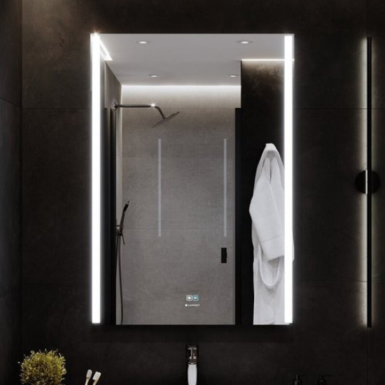 Зеркало Laparet Electra 70x100 с подсветкой и антизапотеванием
