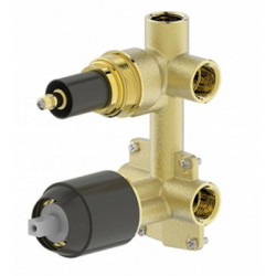 Cкрытая монтажная часть Bravat Rhein D982BW-B-ENG встроенного смесителя для душа