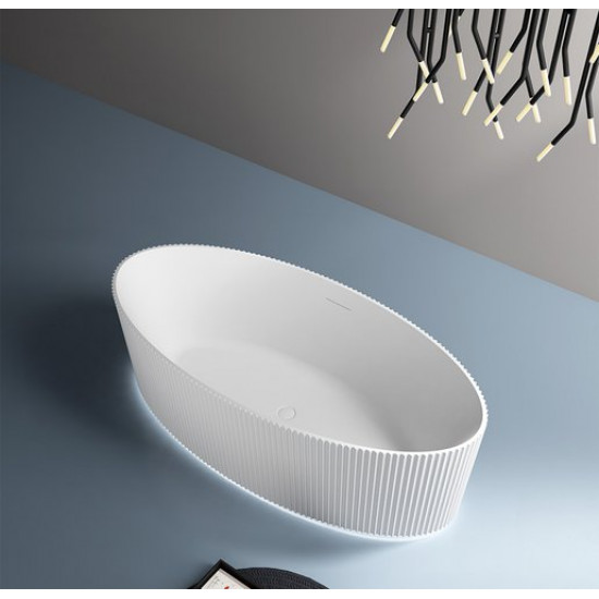 Акриловая ванна Abber AB9327 180x85 белая