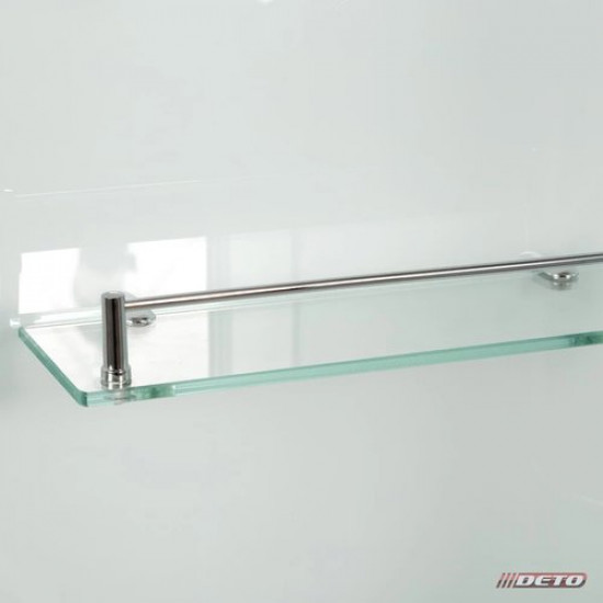 Душевая кабина Deto D102S L с электрикой, стекла матовые, профиль хром, левая