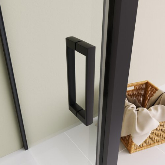 Душевой уголок Benetto BEN_903_BL_C 120x90 стекла прозрачные, профиль черный Душевой уголок Benetto BEN_903_BL_C 120x90 стекла прозрачные, профиль черный