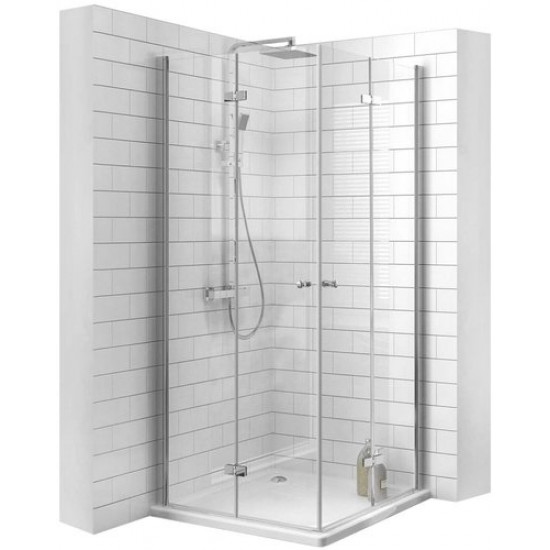 Душевой уголок Calani Orion Chrom 80x80 прозрачные/хром