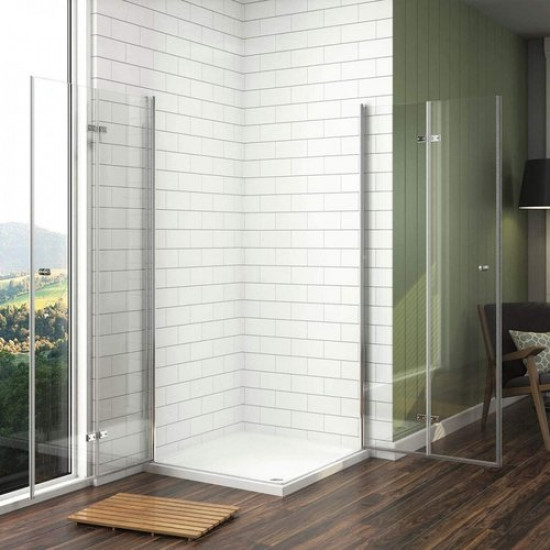 Душевой уголок Calani Orion Chrom 80x80 прозрачные/хром