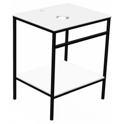 Консоль напольная Radostone Laura 60x49 черная