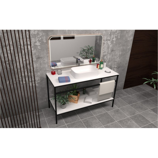 Консоль напольная Radostone Laura 60x49 черная