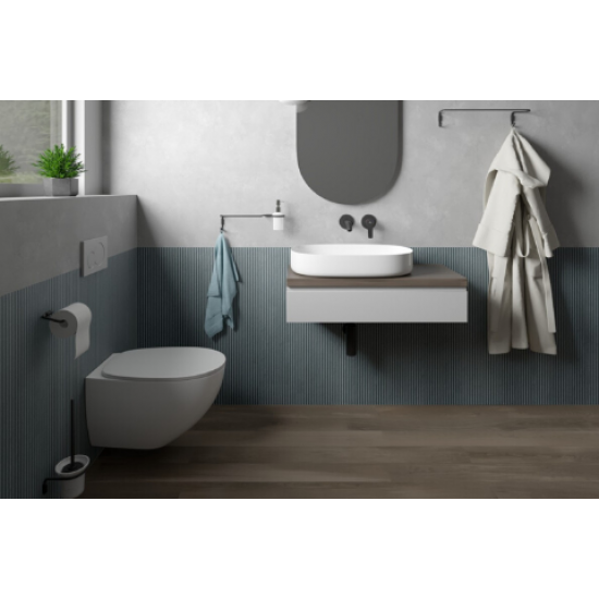 Набор аксессуаров для ванной Rubineta Mini 670116 черный